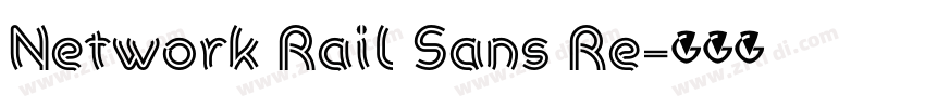 Network Rail Sans Re字体转换